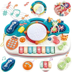 音楽おもちゃ 子供 多機能 ピアノ・鍵盤楽器の玩具 赤ちゃん 幼児 子ども 知育玩具 電子 ピアノ 鍵盤楽器の玩具 男の子 女の子 キーボード 楽器 おもちゃ ピアノ おもちゃ