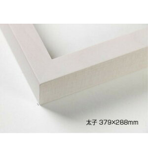 デッサン額 木製フレーム 桜平型 乳白 太子379×288 アクリル