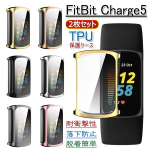Fitbit Charge5 p P[X یJo[ یtB ̌^ TPU bL EȒP _ XN[ EȒP ϏՌ h~ Fitbit Charge 5 یJo[ y2z