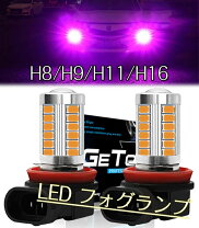 楽天市場】フォグ led h8 ピンクの通販 