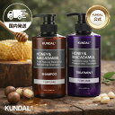 ★国内配送★シャンプー トリートメント セット 500ml×2【KUNDAL日本公式】ハニー＆マカデミア ネイチャーシャンプー＆プロテイントリートメント　クンダル 弱酸性 無添加