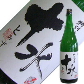 加藤嘉八郎酒造　大山　特別純米酒　十水とみず　1.8L