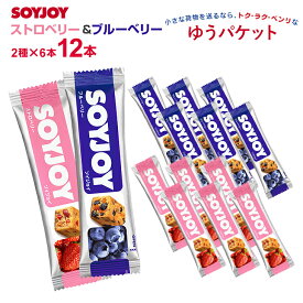 ソイジョイ 大塚製薬　SOYJOY 12本セット ストロベリー＆ブルーベリー　各6本 健康 健康食品 栄養調整食品 栄養補助食品 激安 SOYJOYセット ダイエット お菓子 低カロリー おやつ 間食 ダイエット食品 満腹感 置き換え 【ゆうパケット】