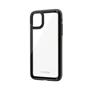 iPhone 11 �w��3D�K���X�V�F���P�[�X�uSHELL GLASS Round�v �u���b�N