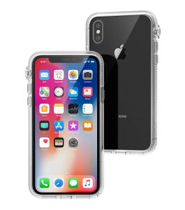Trinity �g���j�e�B Catalyst �J�^���X�g �Ռ��z���P�[�X for iPhone X �N���A CT-IPIP178-CL / 4582269497501