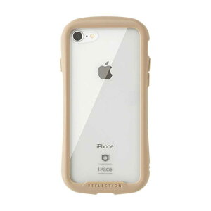 HAMEE �n�~�B iPhone SE ��2���� 4.7�C���`/ iPhone 8/7��p iFace Reflection�n�C�u���b�h�K���X�P�[�X(�x�[�W��)�@41-907146