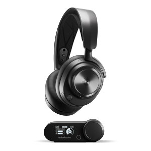 SteelSeries Arctis Nova Pro Wireless X Xbox �n�C���]�Ή� �L�� / 2.4GHz / Bluetooth 5.0 ���C�����X �Q�[�~���O�w�b�h�z��