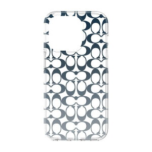 COACH �R�[�` iPhone 14 Pro 6.1�C���` Coach Protective Case -Signature C Blue Ombre CIPH-117-SCOGB