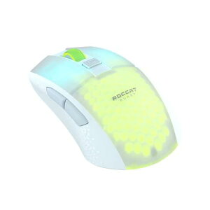 ROCCAT �Q�[�~���O�}�E�X Burst Pro Air ���C�����X 2.4GHz/Bluetooth �z���C�g/