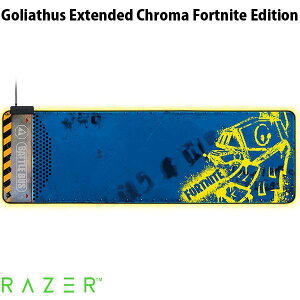 RAZER�b���C�U�[ �Q�[�~���O�}�E�X�p�b�h [920x294x3mm] USB-A�ڑ� Goliathus Extended Chroma Fortnite Edition RZ02-02500800-R3M1