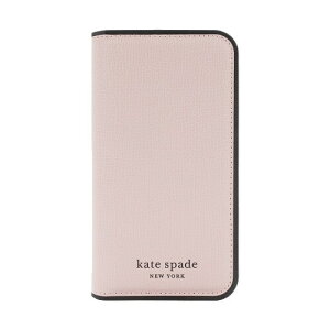 �P�C�g�E�X�y�[�h �j���[���[�N kate spade new york iPhone 14 Pro�p �P�[�X Folio Case Pale Vellum/Black Border KSIPH-255-PLVMB