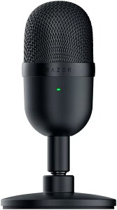 Razer Seiren Mini - �X�g���[�~���O�pUSB�R���f���T�[�}�C�N (�X�[�p�[�J�[�f�B�I�C�h�|�[���[�p�^�[�����ڃR���p�N�g�A�X�΃X�^���h�A�V���b�N�A�u�\�[�o�[����) �u���b�N