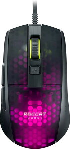 ROCCAT �Q�[�~���O�}�E�X Burst Pro �L�� USB �u���b�N/�� ���w��/16K/�I�v�e�B�J���X�C�b�`/�T�C�h�{�^��/���E�Ώ�/�y��68g �h�C�c�f�U�C�� Windows 7�ȍ~