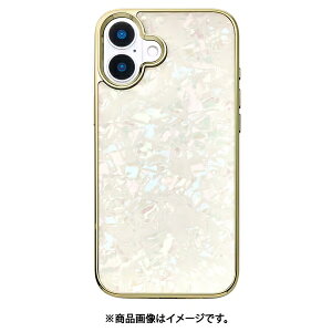 ���j�P�[�X�bUNICASE Glass Shell Case for iPhone 16 Plus Gold