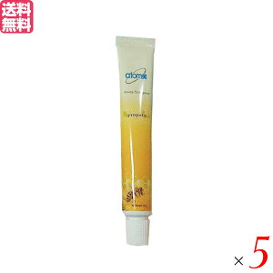 アトミ atom美 ATORMY 歯ミガキ 50g 5本セット 歯磨き粉 はみがき ハミガキ 送料無料