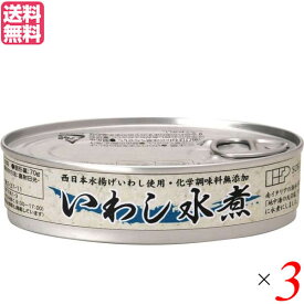 【4/25(木)限定！楽天カードでポイント6倍！】いわし 鰯 真いわし 創健社 いわし水煮 100g(固形量70g) 3缶セット 送料無料