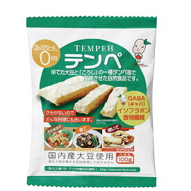 【4/25(木)限定！楽天カードでポイント6倍！】テンペ（レトルト）100g マルシン食品 国産 大豆ミート 大豆肉 送料無料