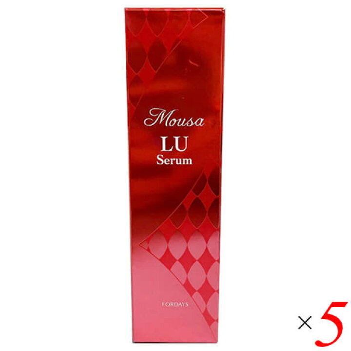 楽天市場】フォーデイズ ムーサ LU・セラム tia 50g 5個セット 美容液 