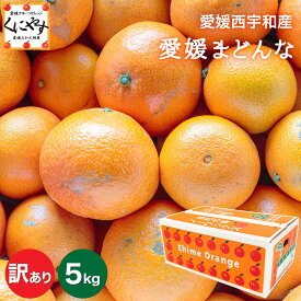 大豊作祭！期間限定特価！＼最大100％ポイントバック 15日 23:59 まで／★プルプル食感！まるでゼリー★創業85年 愛媛 みかん の老舗【送料無料】【産地直送】 訳あり 愛媛 まどんな 5キロ「訳あり愛媛まどんな5」 紅まどんな は登録商標のため 愛媛まどんな として販売