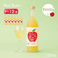 國盛 フルリア りんごのお酒 720ml fruilia / 果実酒 ギフト リキュール カクテル フルーツ りんご 林檎 …