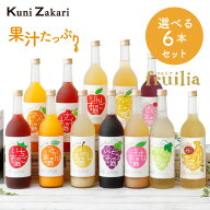 【送料無料】 720ミリ選べる果実のお酒 6本セット / フルリア 果実酒 フルーツ ギフト 飲み比べ 飲み比べ…