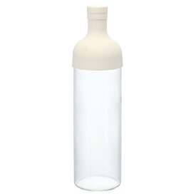 ハリオ フィルターインボトル 750ml オフホワイト 1780円税別　 FIB-75-OW 現在フイルターインボトル最適 緑のほうじ茶サンプルが付いています