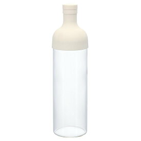 緑のほうじ茶抹茶入2p付き ハリオ フィルターインボトル 750ml ホワイト　 FIB-75-W