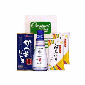 送料無料(北海道・沖縄を除く) gift 調味料セット だしの素・生しょうゆ・味付海苔 KMS-A／B9034-040