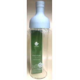 ハリオ フィルターインボトル アイスブルー 750ml FIB-75-ICB 1780円税別 現在フイルターインボトル最適 緑のほうじ茶サンプルが付いています
