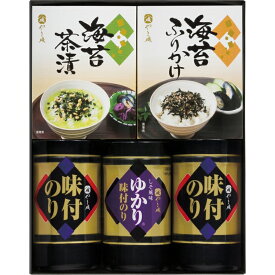 Gift やま磯 味のり卓上バラエティセット 味付のり 焼のり 海苔茶漬 海苔ふりかけ SVG-25／L8094-047