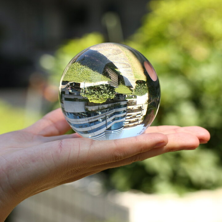楽天市場】クリスタル ボール 無色透明 水晶 玉 風水 グッズ 置物 金運 