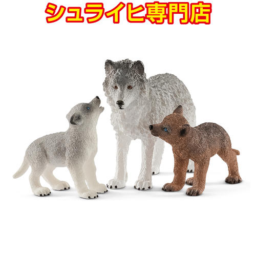 楽天市場】【シュライヒ専門店】シュライヒ オオカミの親子 42472 動物