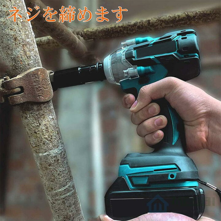 楽天市場】【2025最新品】インパクトレンチ 電動インパクトドライバー 