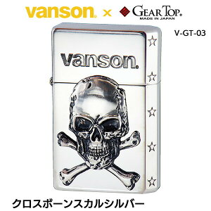 VANSON vanson o\ ×GEAR TOP C^[ NX{[XJ Vo[ V-GT-03]{ @\ MAgbv Wb|[ C^[ Wb| Zippo ICC^[ zippo C^[ Ki