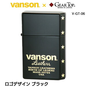 VANSON vanson o\ ×GEAR TOP C^[ SfUC ubN V-GT-06]{ @\ MAgbv Wb|[ C^[ Wb| Zippo ICC^[ zippo C^[ Ki