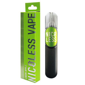 【限定特価/単品販売】NICOLESS VAPE ニコレス ベイプ 使い切りタイプ ニコチン0 タール0 節煙 ニコチンゼロ ノンタール タールなし 電子VAPE べイプ フレーバー 電子タバコ 電子たばこ 使い捨て