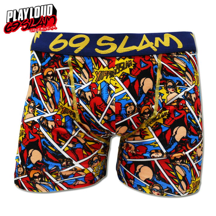 楽天市場】69slam ロックスラム ボクサーパンツ PERVERT HERO パバート 