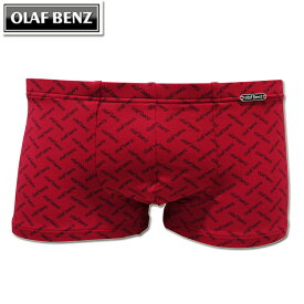 OLAF BENZ オラフベンツ ローライズボクサーパンツ RED2259 Logo Ruby Minipants メンズ