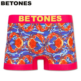 BETONES ビトーンズ シームレスボクサーパンツ CRAB PINK クラブ メンズ