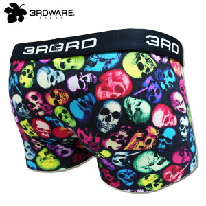 3RDWARE �T�[�h�E�F�A ���[���C�Y�{�N�T�[�p���c SMOKING COLORFUL SKULL �X���[�L���O�J���t���X�J�� 215101702 �����Y