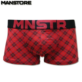 MANSTORE マンストア ボクサーパンツ M2224 Check Red Micro Pants メンズ