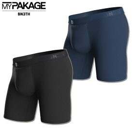 MY PAKAGE マイパッケージ BN3TH ベニス ロングボクサーパンツ CLASSIC WITH FLY BOXER BRIEF BNCWB_01 メンズ