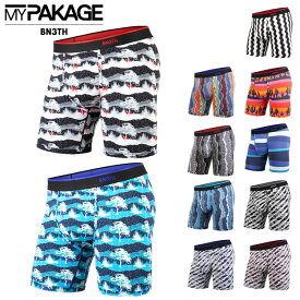 MY PAKAGE マイパッケージ BN3TH ベニス ロングボクサーパンツ WEEKDAY PRINT MPWDPシリーズ メンズ