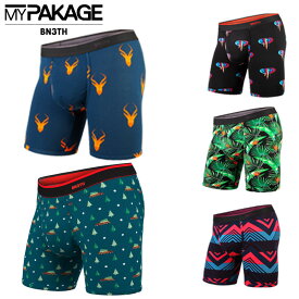 MY PAKAGE マイパッケージ BN3TH ベニス ロングボクサーパンツ CLASSIC BOXER BRIEF PRINT BNCPシリーズA メンズ