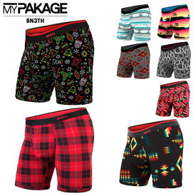 MY PAKAGE マイパッケージ BN3TH ベニス ロングボクサーパンツ CLASSIC BOXER BRIEF PRINT BNCPシリーズB メンズ