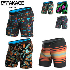 MY PAKAGE マイパッケージ BN3TH ベニス ロングボクサーパンツ CLASSIC BOXER BRIEF PRINT BNCPシリーズC メンズ