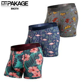 MY PAKAGE マイパッケージ BN3TH ベニス ボクサーパンツ CLASSIC TRUNK PRINT BNCTPシリーズD メンズ