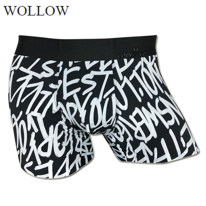 楽天市場】WOLLOW ワロー ボクサーパンツ W-50 ナイロンボクサー 