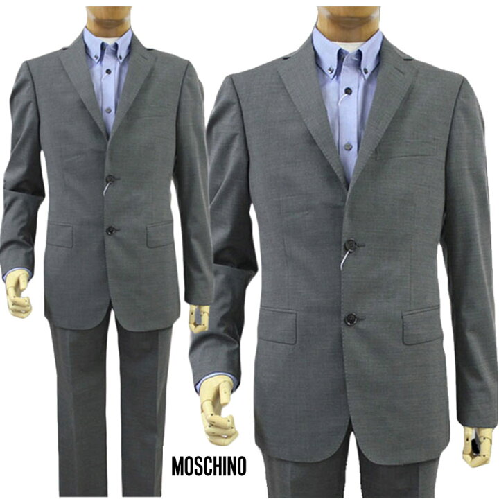 楽天市場】【送料無料】 MOSCHINO モスキーノ メンズ シングルスーツ 2 