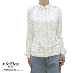 �y30���I�t�Z�[���I�z�y���������z�y2025�H�~�V��z�s�b�R�[�l �X�^�W�I STUDIO PICONE P519907 ���f�B�[�X �v���I�[�o�[ �n�C�l�b�N �X�g���b�` ���� ������ �z���C�g(��) �T�C�Y�F38(M/9��)/40(L/11��)